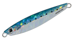 Major craft Jig para Fishing lure with a colorful pattern on a white background