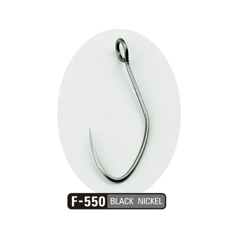 Sasame Single Spoon Omega Hooks – Black Nickel Finish (Made in Japan)