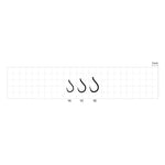 Sasame Feeder Hooks – Black Nickel Finish (Made in Japan)