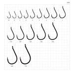 Sasame Chinu Ringed  Hooks | Size : #2 - #7/0