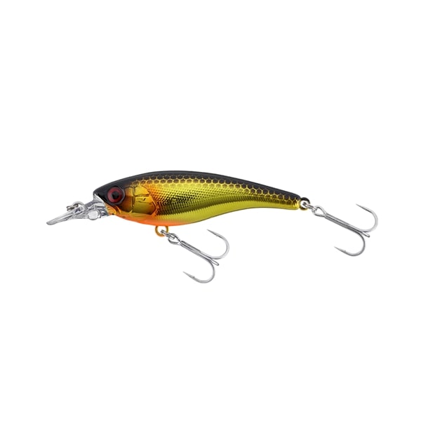 Jackall Soulshad 58SSR-F soft swimbait in HL Kinkuro gold flash colour