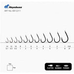 Hayabusa H.CHN122 Nickel Fishing Hooks | Size : #8 | 15pcs/pkt