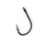 Close-up of Sasame Ringed Eye Black Nickel Hook design