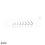 Sasame Kanto Sure F-862 Brown Hooks | Size: #4 - #4 / F-862